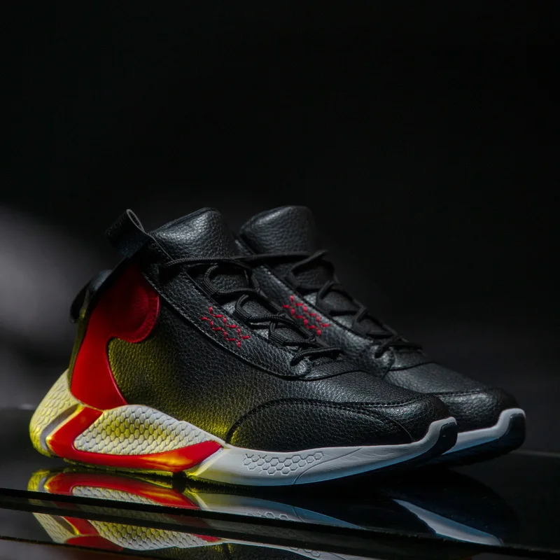 Men Sneakers Rubber Comfortable Brand Shoes Man Spring High Top Sport Shoes 2020 Zapatos Hombre Running Shoes For Men Lace-up