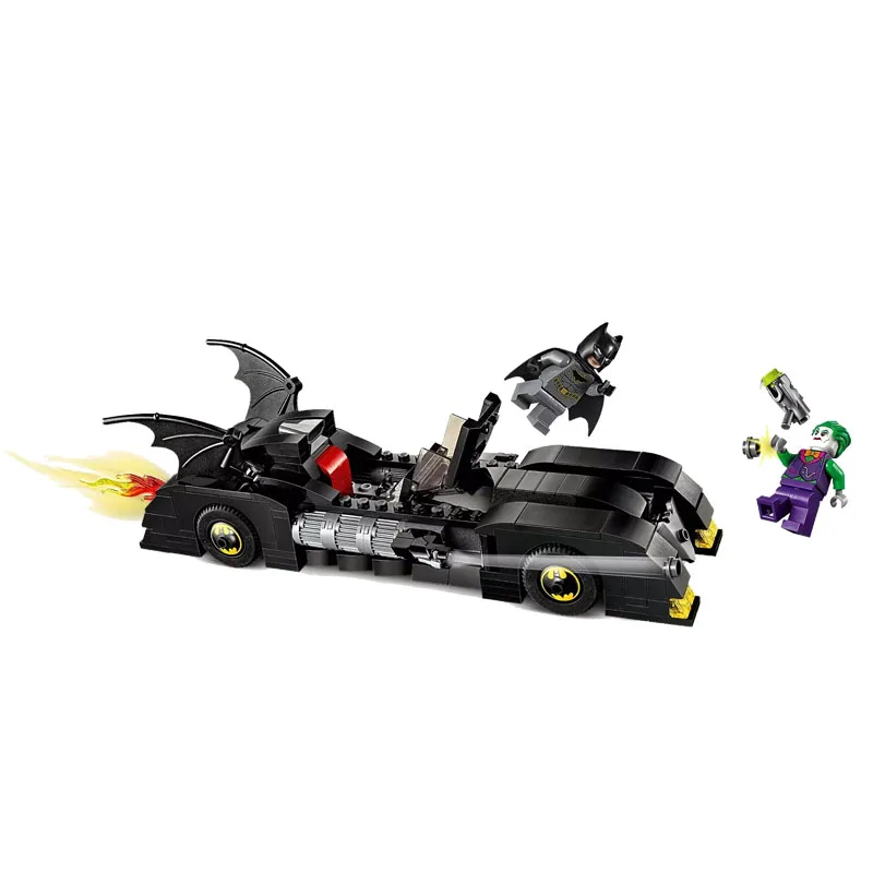 New Super Hceroes Batmobile: Pursuit of The Joker Compatible Legoingly Batman 76119 Building Blocks Toys for Kids Christmas Gift