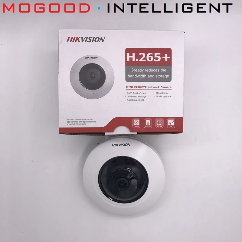 HIKVISION Оригинальная английская версия DS-2CD2955FWD-IS ip-камера 5MP рыбий глаз камера Поддержка ezviz Hik-подключение приложения POE с ИК 10 м