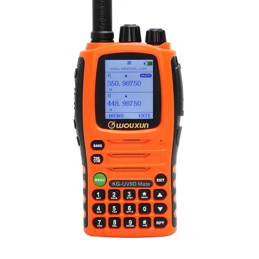 Wouxun KG-UV9D Mate 10W Powerfrul 3200mAh 7bands/Air Band Cross Repeater Amateur Ham Radio Walkie Talkie Upgrade KG-UV9D Plus - Цвет: Standard