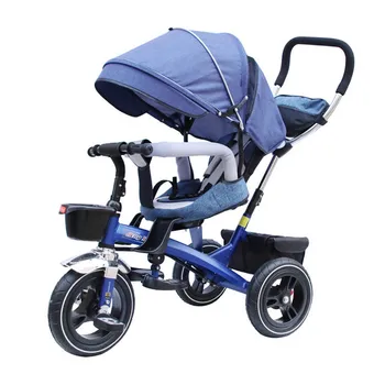 

Children's Tricycle Infant Push Bicycle Multi-function Child Baby Stroller Kids Tricycle4-in-one bicycle 1-6 years old rotary