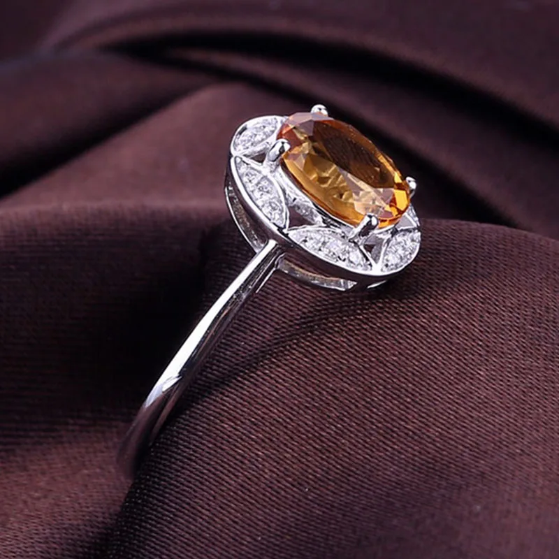 BAIHE Стерлинговое Серебро 925 сертифицировано 5*6 мм овальной огранки без основного камня, женские трендовые ювелирные изделия с полукреплением, модное Подарочное кольцо