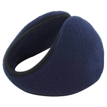 Портативные унисекс зимние наушники женские мужские теплые мягкие флисовые спортивные наушники для бега