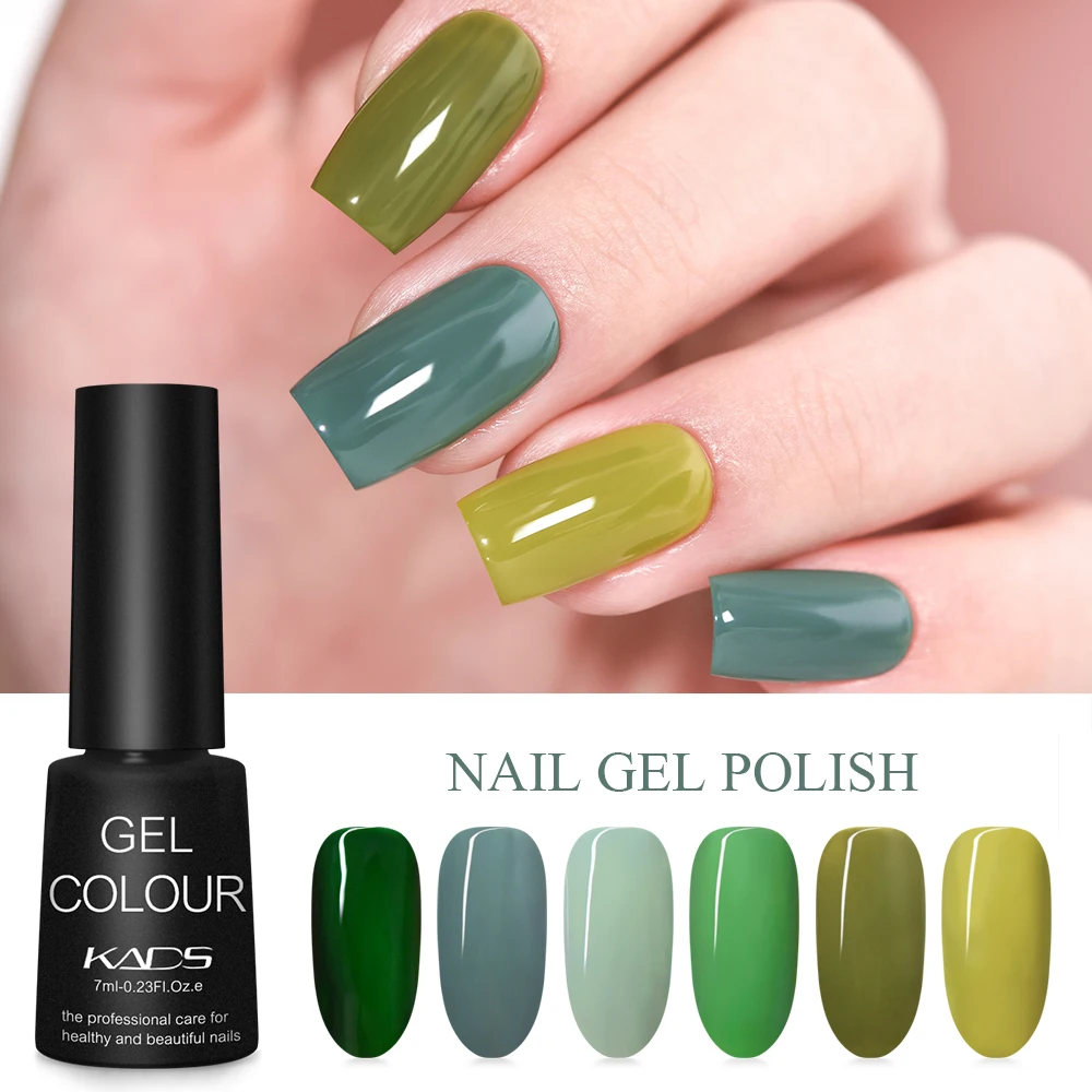 Kads Gel Nagellak 7Ml 114 Kleuren Losweken Uv Led Gel Vernis Semi Permanant Nagels Polish Gel Top base Coat Gel Lak