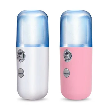 

Portable USB Rechargeable Nano Mister Humidifier Cooling Mist Mini Face Humidifier Eyelash Extensions Sprayer Facial Device