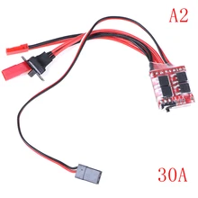 Esc motor de velocidade rc esc 2khz frente reversa escova freio rc 2s para o controlador barco carro prototank regulador superior 20a esc 30a