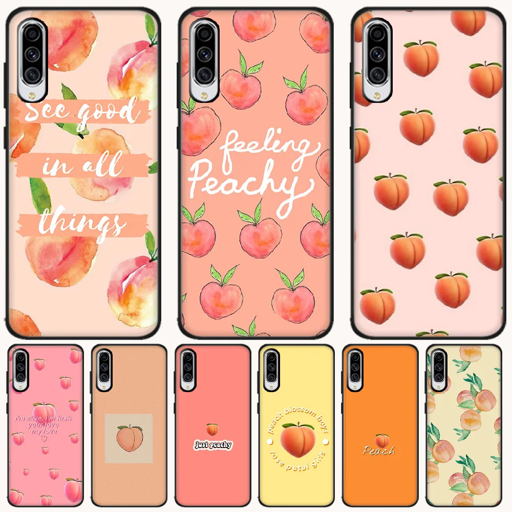 ByLoving Fruit peach высококачественный чехол для телефона Samsung A10 20 30 40 50 70 10S 20S 2 ядра C8 A30S
