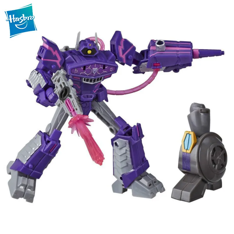 Новые игрушечные Трансформеры Hasbro Cyber Universe Deluxe Shockwave 14 см ПВХ экшн и фигурки E7098 |