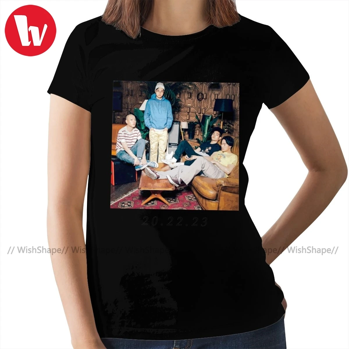 Женская футболка с коротким рукавом принтом | одежда