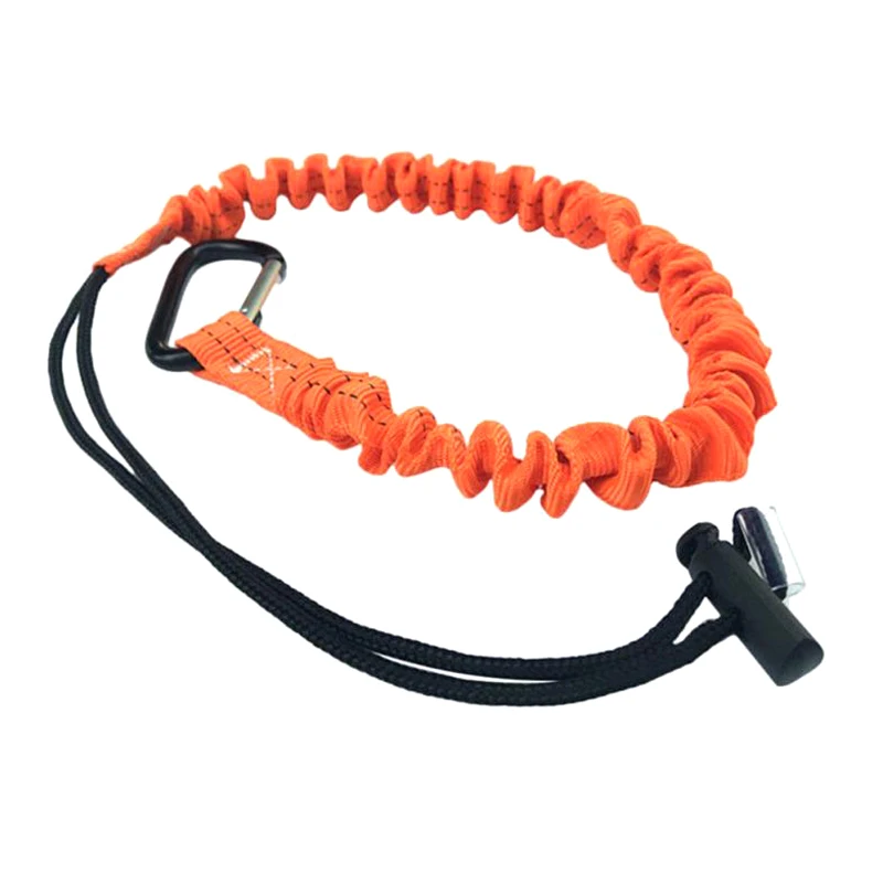 Carabiner Lanyard Retractable Safety Rope Telescopic Elastic Climbing Tool for Outdoor XR-Hot