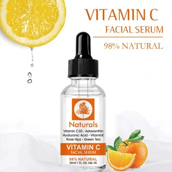 

New Anti-aging Whitening VC Essence Oil Vitamin C Liquid Serum Facial Serum with Hyaluronic Acid & Vitamin E Retinol