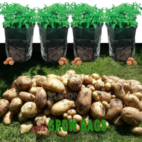 Grow Bags Planting Pots Garden Pots Potatoes Grow Bags Smart Pots for Vegetable Garden Raised Planter and Fruits Grow Bags Planting Pots Garden Pots Potatoes Grow Bags Smart Pots for Vegetable Garden Raised Planter and Fruits