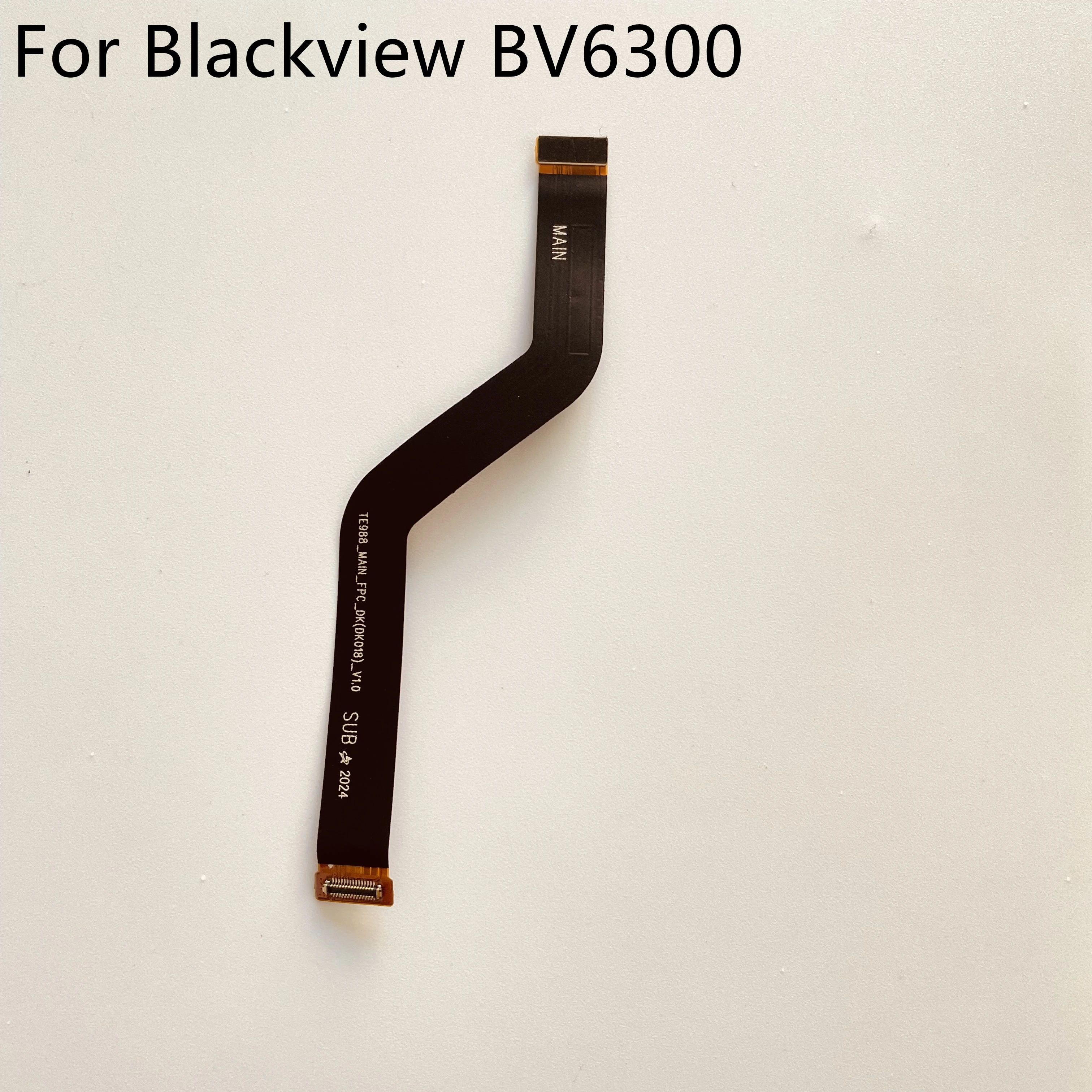 Бывшая в употреблении оригинальная USB-зарядная плата для смартфона BLACKVIEW BV6300