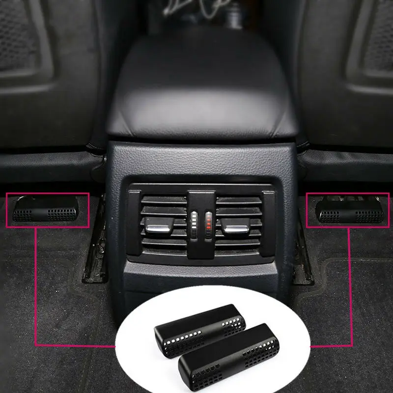 

Car Styling Seat Floor Air Conditioning Outlet Protective Cover For BMW 3 4 Series 3GT F30 F32 F34 Interior Accessories Modified