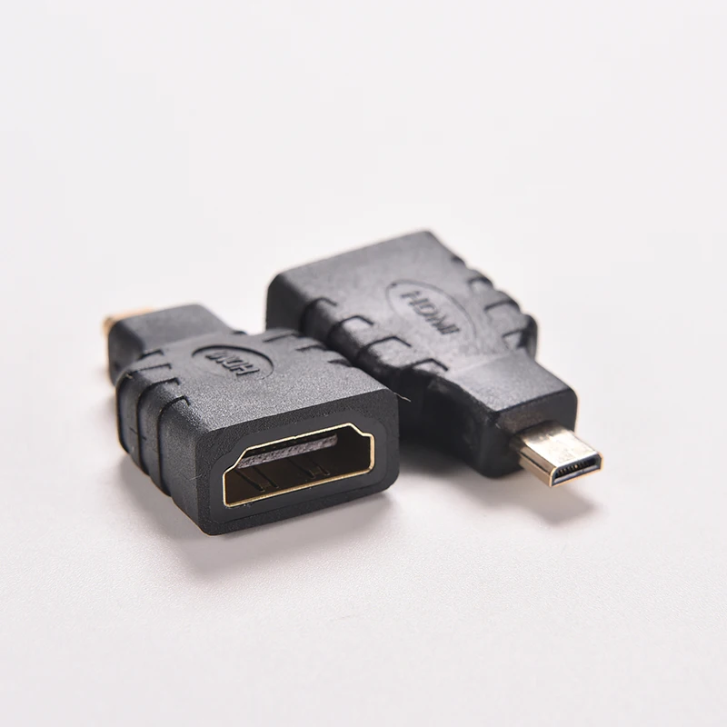 Micro HDMI штекер Женский конвертер позолоченный адаптер для PS3 HDTV кабель удлинитель