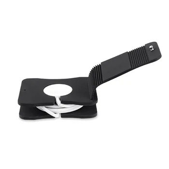 

Protective Portable Holder Watch Charging Case Travel Dock Anti Scratch Silicone Soft Home Storage Wire Slot For Iwatch 1 2 3 4