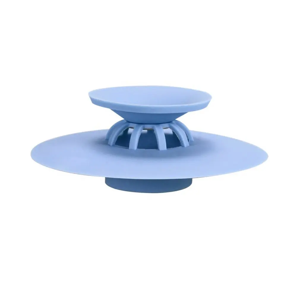 

Water Hair Catcher Filtr CaSilicone Home Kitchen Bathroom Floor Drain Cover Plug Anti-blocking Water Hair Catcher FilterStrainer