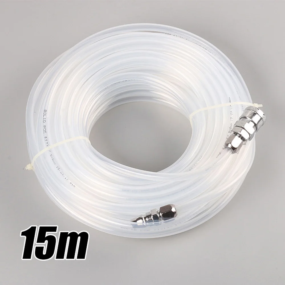 10M/15M/20M Pneumatic Pipe Air Tube Compressor Hose 5*8mm With Connector Straight Tube High Pressure Flexible PE Pipe Air Gun ► Photo 3/6