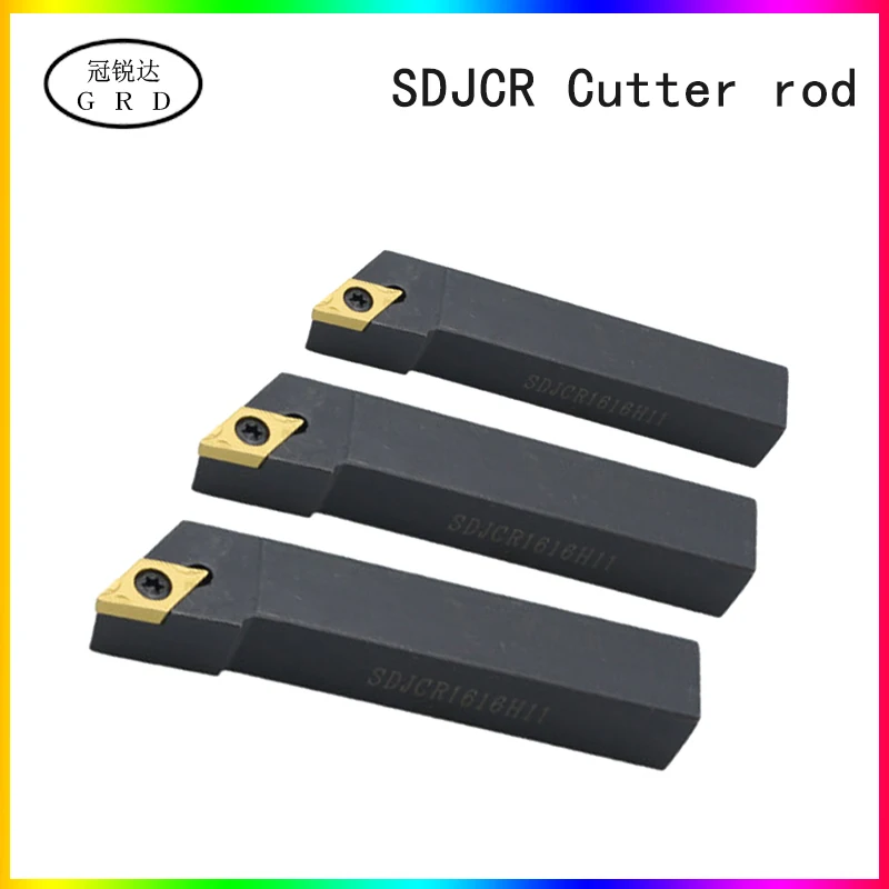 Держатель для вращающихся инструментов SDJCR1212 SDJCR1616 SDJCR2020 SDJCR2525 SDJCL1212 SDJCL1616 SDJCL2020