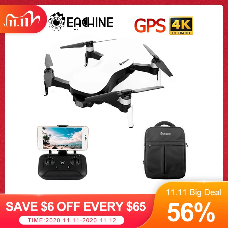 Eachine EX4 RC Quadcopter Drone Helicopter with 4K Professional HD Camera 5G WIFI FPV GPS Mode 3 Axis Stable Gimbal RTF Toys|RC Helicopters| - AliExpress