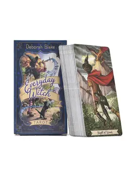 

78 Sheets Everyday Witch Tarot Board Game Card Table Card