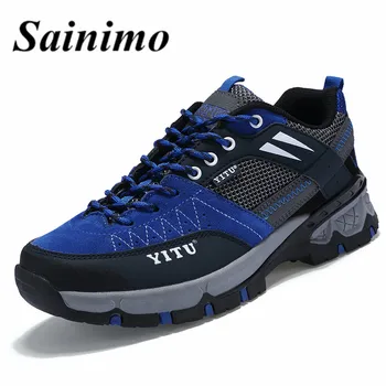 

Unisex Hiking Shoes Mountain Climbing Couple Shoes Men Outdoor Casual Shoes Trekking Lovers Sneakers Chaussure Homme Zapatillas