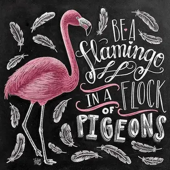 

Full Round 5d Diamond Painting Cartoon Animal Flamingo Text Diamond Mosaic Sale Diamond Embroidery Cross Stitch Home Decor