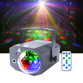 

Portable Music Remote Control Mini Disco Ball Lighting Stage Party Decoration Led Magic Ball Light