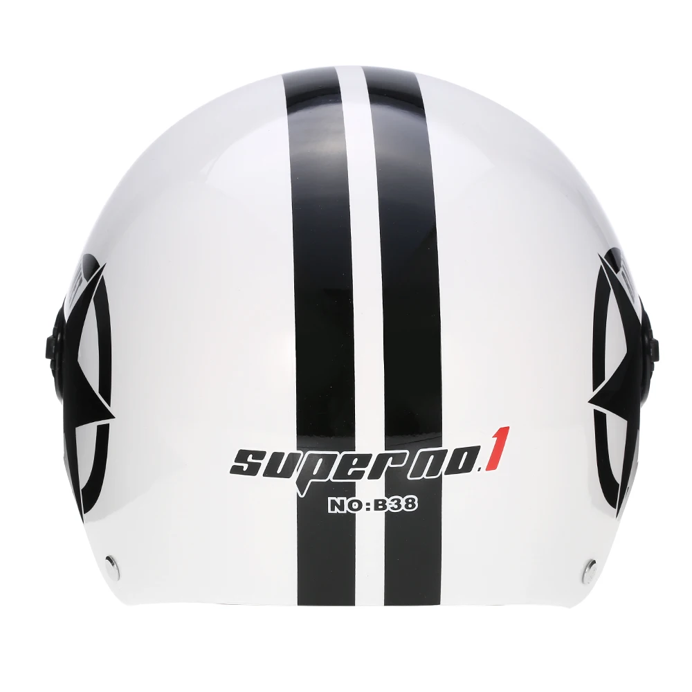 Мотоциклетный шлем с полуоткрытым лицом регулируемый размер защита шестерни головные шлемы унисекс пятиконечная звезда
