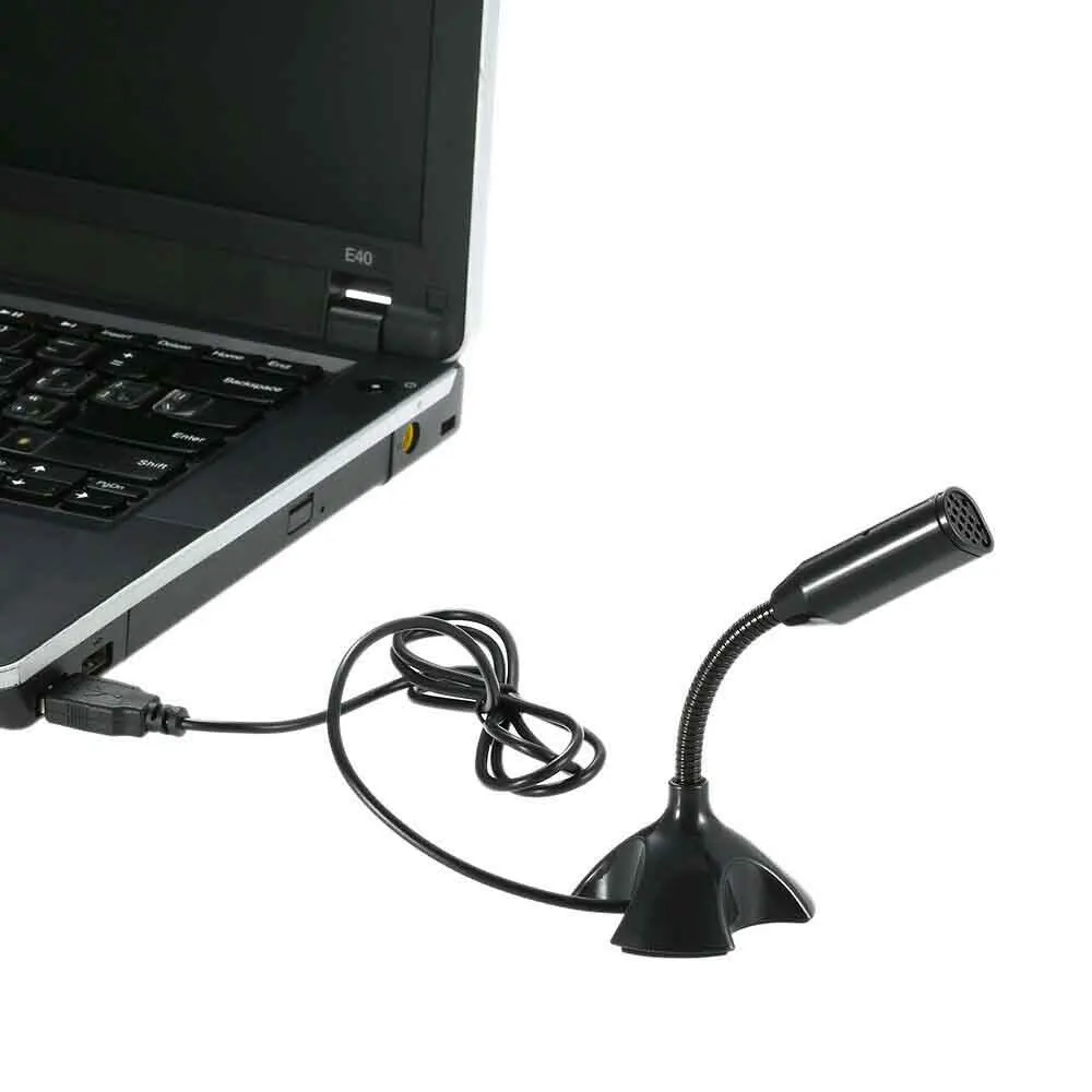 Гибкий USB Настольный Студийный микрофон Skype для ноутбука N4S1|Микрофоны| |
