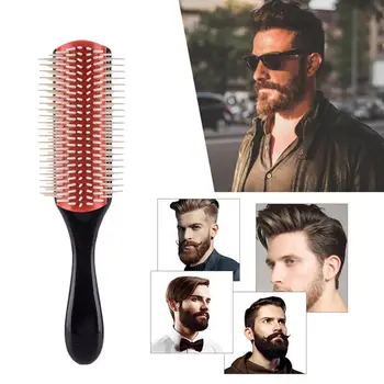

21cm Hair Styling Brush Wheat Straw Detangle Hairbrush Comb Straight Salon Hair Massager Hairdressing Curly Combs Ha I8Q2