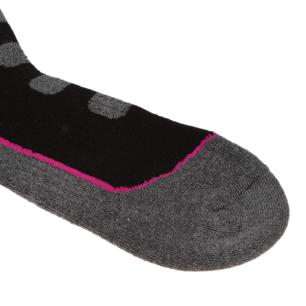 1 Pair Outdoor Thermal High Performance Ski Snowboard Hiking Walking Long Ski Socks Winter Thermal Socks