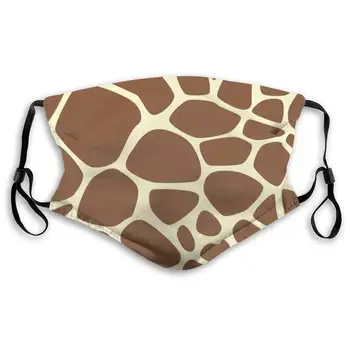 

LAURA FERGUSON Half Face Mask with Filter Unisex Tactical Winter Face Cover for Snowboarding Giraffe