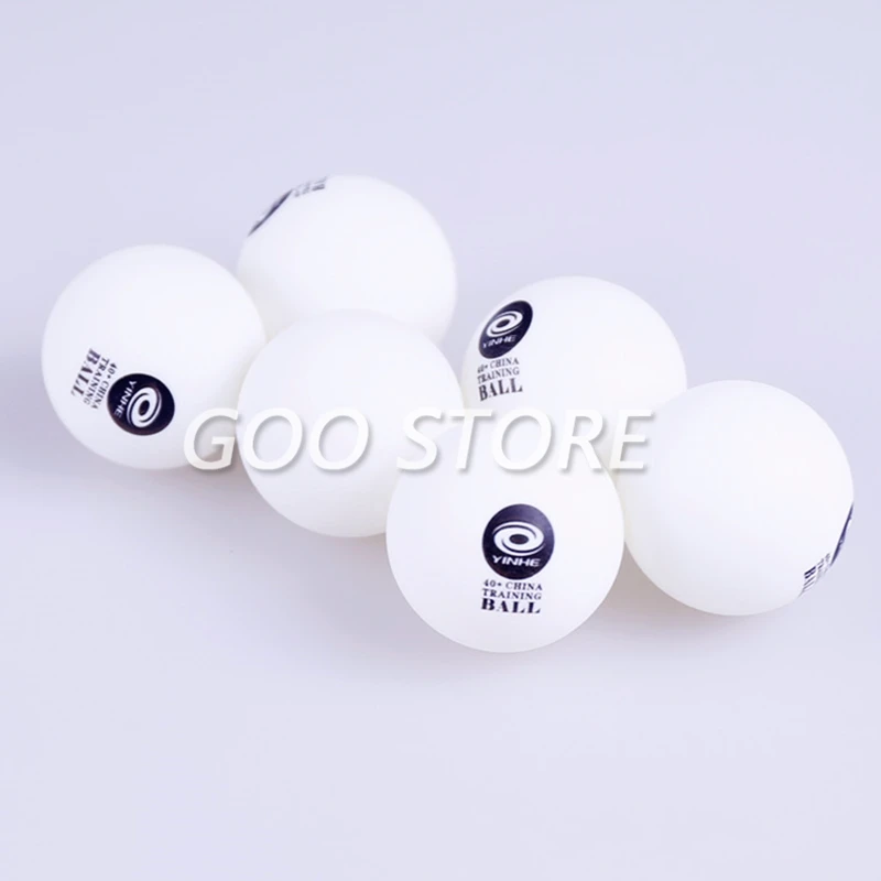 100balls Table Tennis Ball YINHE Galaxy 40+ ABS Seamed/ Seamless Traning Serving machine New material plastic ping pong poly