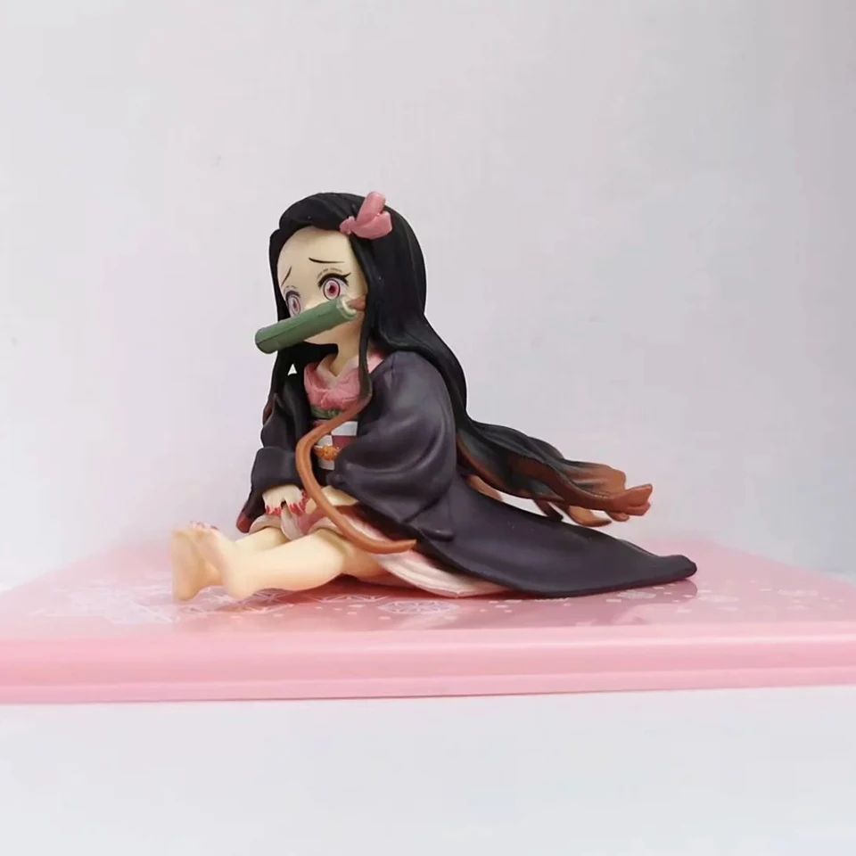 Tronzo Cute Demon Slayer Kimetsu no Yaiba Child Kamado Nezuko ПВХ фигурка модель украшения игрушки|Игровые