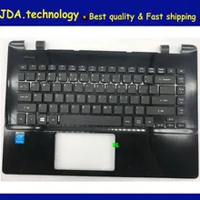 Wellendorff 95%, новинка c-класс, чехол для ACER ASPIRE E14 E5-471G E5-421G E5-411 E5-471 Упор для рук США клавиатура верхняя крышка, футболка черного цвета с рисунком