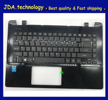 

Wellendorff 95%New C case for ACER ASPIRE E14 E5-471G E5-421G E5-411 E5-471 palmrest US keyboard upper cover,Black Printed