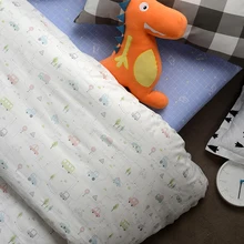 Пол метра мультфильм автомобиль дерево печати хлопок постельные принадлежности ткань для покрывала кровать простыня наволочка T1081