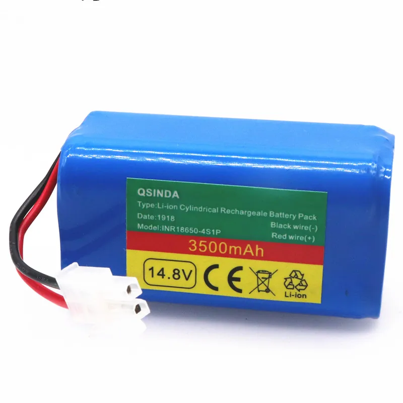 14,8 V 3500mAh аккумулятор для робота-пылесоса Замена для chuwi ilife v7 V7S Pro Роботизированная уборочная машина - Цвет: Белый