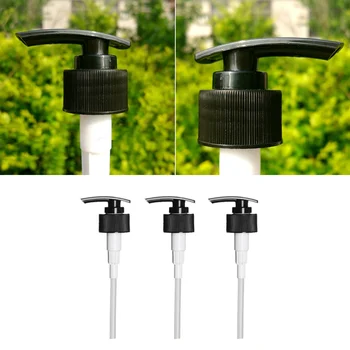

10pcs Plastic Lotion Dispenser Pump Travel Bottle Pump for Shampoo Hand Soap Bottles(Black 28mm)
