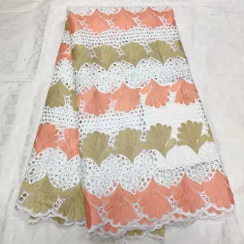 

african lace fabric 2019 high quality lace wedding swiss voile lace in switzerland tissu african cotton dry lace dubai fabric 5Y