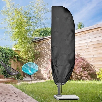 

Garden Patio Cantilever Parasol Cover Umbrella Covers Waterproof Oxford Cloth for Outdoor Playing Sport Ornaments