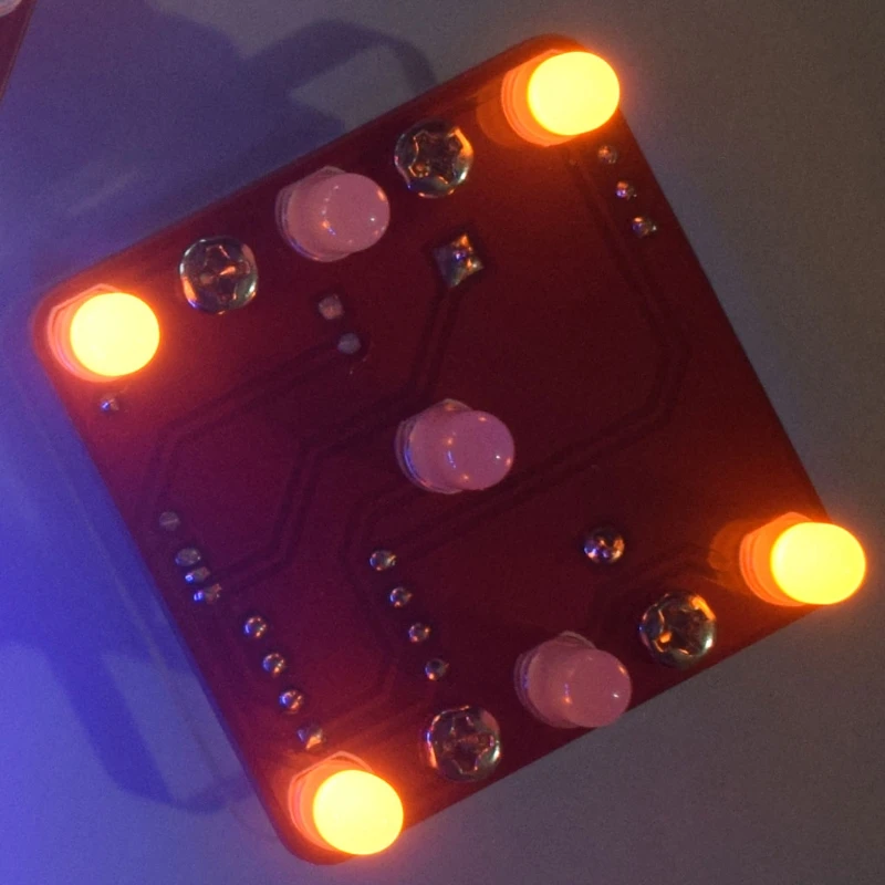 Kit Fai Da Te Altalena Con Luci LED E Motore A Vibrazione – Progetto Elettronico - Foto 6