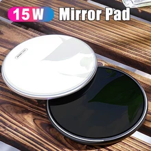 Быстрое беспроводное зарядное устройство 15 Вт для iPhone XS Max X 8 XR samsung S10 S9 Note 9 huawei P30 Pro Xiaomi Mi 9 QC 10W Qi