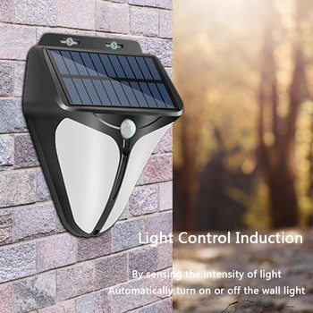 

31 LED Solar Wall Light Comes With 3 Modes PIR Motion Capture Sensor Light IP65 Waterproof Level Can Be Installed Outdoors