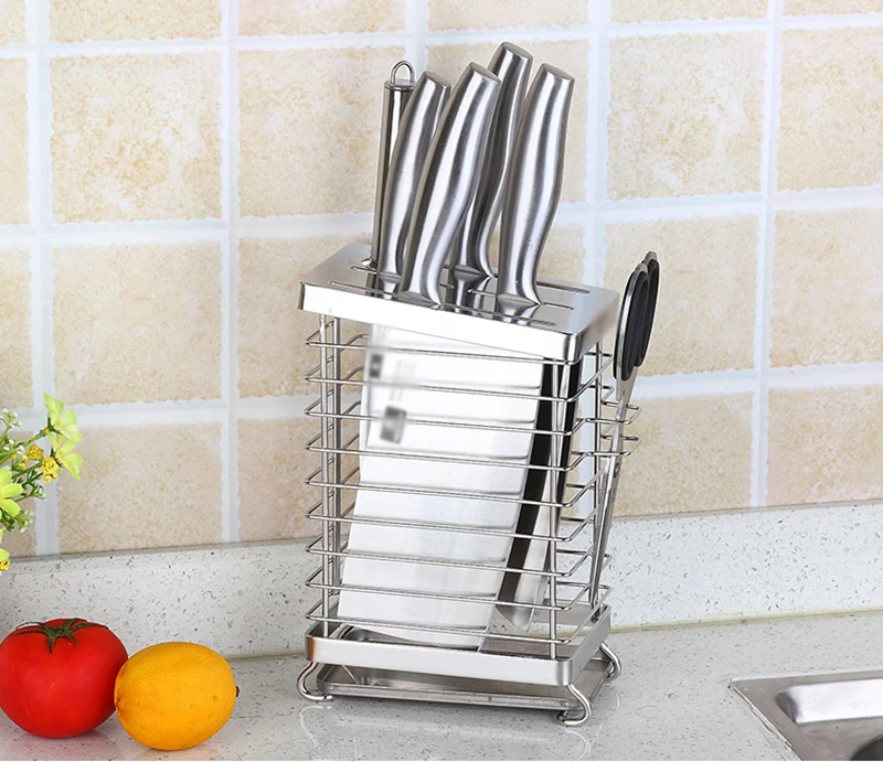 Stainless steel knife holder kitchen tool26