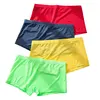 Men Ice Silk Underwear  Transparent Boxer Breathable Solid Color Ultra Thin Transparent  Quick Drying Sexy Silk Boxer Men ► Photo 1/6