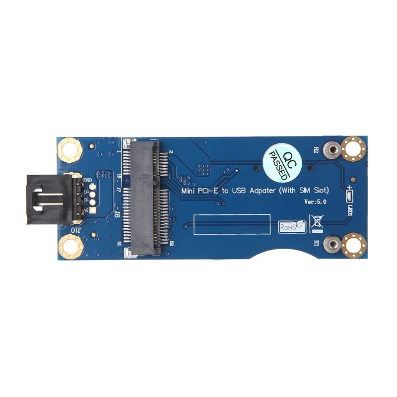1 шт. мини PCI-E к USB с адаптером sim-карты для WWAN/модуль-горизонтальный разъем Высокоскоростной