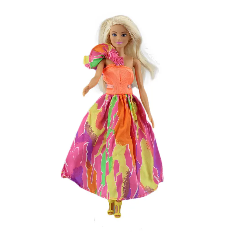 Новая Одежда для куклы-Барби, аксессуары для куклы(обувь не входит в комплект - Цвет: 05