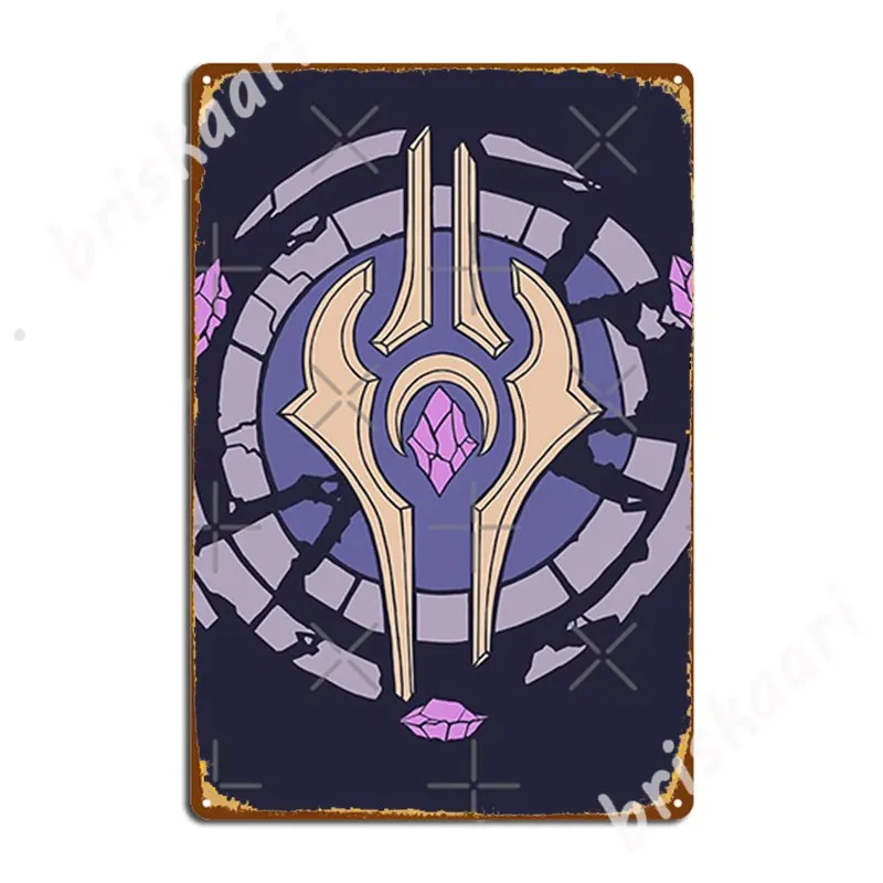 

Металлические знаки Draenei Crest, постеры для паба, гаража, живописи, декор для кинотеатра, кухни, винтажные жестяные плакаты